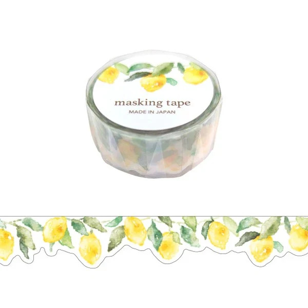 washi páska mind wave - lemon